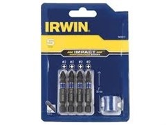 Набор ударопрочных усиленных бит Irwin PH2х50мм, 5 предметов 1923417