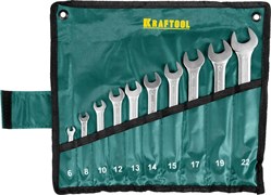 Набор комбинированных ключей Kraftool Expert 6-22 мм, 10шт 27079-H10