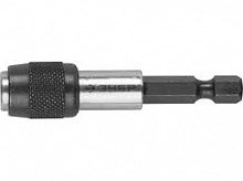 Торсионный адаптер для бит Kraftool Impact Pro 60мм 26803-60