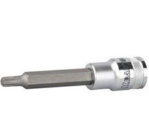 Удлиненная торцевая бита-головка Kraftool Industrie Qualitat 1/2" T25x100 мм 27906-25_z01