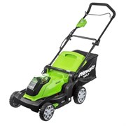 Газонокосилка аккумуляторная G-MAX 40V GREENWORKS G40LM41K4 c АКБ 4АЧ и ЗУ GREENWORKS 2504707VB