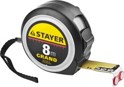 Рулетка Stayer Grand 8 м x 25 мм 3411-08-25