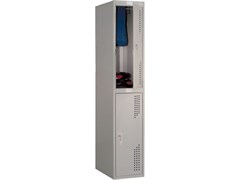 Антивандальный металлический шкаф для раздевалок NOBILIS NLH-02 S23099202012