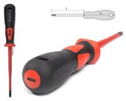 Диэлектрическая отвертка КВТ Слим шлиц 5,5х125