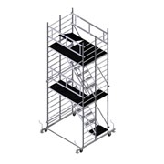 Алюминиевая вышка-тура ALUR ВМ 1400Л 10 м