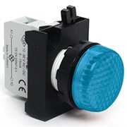 Сигнальная арматура EMAS синяя со светодиодом 12-30В AC/DC CP070XM