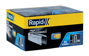 Плоские скобы Rapid тип 36 14мм 5000 шт