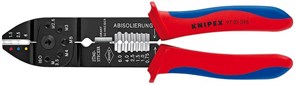 Пресс-клещи KNIPEX для обжима и опрессовки наконечников KN-9721215SB