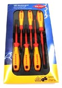 Набор диэлектрических отверток Knipex 6шт KN-002012V01