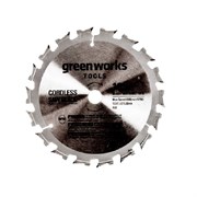 Пильный диск по дереву для циркулярной мини пилы GREENWORKS 115х9.5 мм 24T