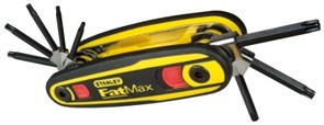 Набор шестигранников складных 8шт. Torx T9-T10-T15-T20-T25-T27-T30-T40 Stanley 0-97-553