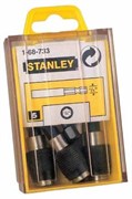 Держатель для бит QUICK 1/4 НЕХ 5шт. Stanley 1-68-733