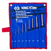 Набор выколоток, чехол из теторона, 9 предметов KING TONY 1009PRN TONY