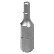 Вставка (бита) торцевая 1/4", Hex, 2 мм, 25 мм KING TONY 102502H Tony