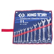 Набор комбинированных ключей, 8-24 мм, 11 предметов KING TONY 1211MR TONY