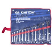 Набор комбинированных ключей, 8-22 мм, 12 предметов KING TONY 1212MR TONY