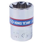 Головка торцевая восьмигранная 1/4", 10 мм KING TONY 231010M TONY