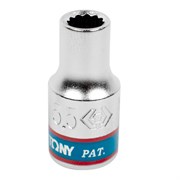 Головка торцевая стандартная двенадцатигранная 1/4", 5,5 мм KING TONY 233055M Tony