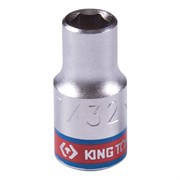 Головка торцевая стандартная шестигранная 1/4", 7/32", дюймовая KING TONY 233507S TONY