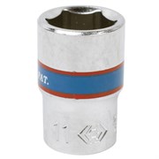 Головка торцевая стандартная шестигранная 1/4", 11 мм KING TONY 233511M TONY