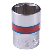 Головка торцевая стандартная шестигранная 1/4", 1/2", дюймовая KING TONY 233516S TONY