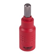 Насадка (бита) торцевая диэлектрическая 3/8", HEX, 8 мм, L = 65 мм KING TONY 3025VE08 TONY
