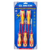 Набор отверток, диэлектрические, 5 предметов  KING TONY 30615MR TONY
