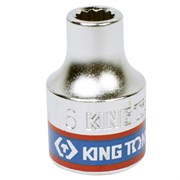 Головка торцевая стандартная двенадцатигранная 3/8", 6 мм KING TONY 333006M TONY