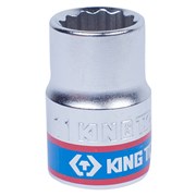 Головка торцевая стандартная двенадцатигранная 3/8", 11 мм KING TONY 333011M TONY