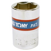 Головка торцевая стандартная шестигранная 3/8", 13 мм KING TONY 333513M TONY