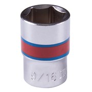 Головка торцевая стандартная шестигранная 3/8", 9/16", дюймовая KING TONY 333518S TONY