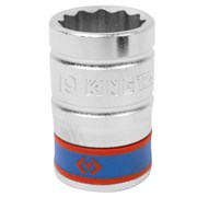Головка торцевая стандартная двенадцатигранная 1/2", 19 мм KING TONY 433019M TONY