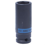 Головка торцевая ударная глубокая шестигранная 1/2", 22 мм KING TONY 443522M TONY