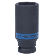 Головка торцевая ударная глубокая шестигранная 1/2", 27 мм KING TONY 443527M TONY