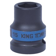Головка торцевая ударная шестигранная 1/2", 15 мм KING TONY 453515M TONY