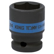 Головка торцевая ударная шестигранная 1/2", 24 мм KING TONY 453524M TONY