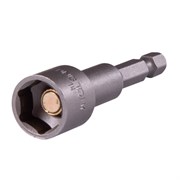 Головка для шуруповерта шестигранная 1/4", 14 мм, L = 65 мм, магнитная KING TONY 7616514M TONY