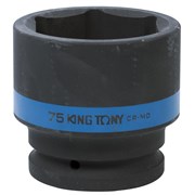Головка торцевая ударная шестигранная 1", 75 мм KING TONY 853575M TONY