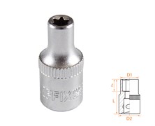 Головка торцевая TORX Е-стандарт 1/4", E5 AFFIX AF00023005 AF00023005