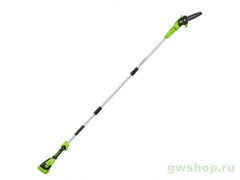 Высоторез-сучкорез телескопический аккумуляторный G-24 24V GREENWORKS G24PS201 без АКБ и ЗУ Greenworks 1402607 Высоторез-сучкорез телескопический аккумуляторный G-24 24V GREENWORKS G24PS201 без АКБ и ЗУ Greenworks 1402607