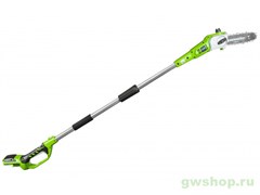 Высоторез-сучкорез телескопический аккумуляторный G-24 24V GREENWORKS G24PS20 Greenworks 2000107 Высоторез-сучкорез телескопический аккумуляторный G-24 24V GREENWORKS G24PS20 Greenworks 2000107