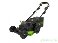 Газонокосилка аккумуляторная GREENWORKS TwinForce 82V Greenworks 2515607 Газонокосилка аккумуляторная GREENWORKS TwinForce 82V Greenworks 2515607