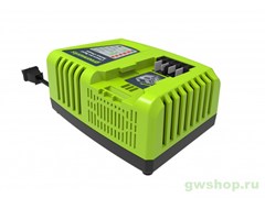 Быстрое зарядное устройство GREENWORKS G40UC4 Greenworks 2924107 Быстрое зарядное устройство GREENWORKS G40UC4 Greenworks 2924107