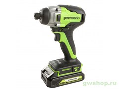 Винтоверт ударный аккумуляторный GREENWORKS GD24ID3 (без АКБ и ЗУ) Greenworks 3802807