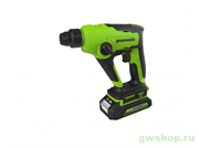 Перфоратор аккумуляторный бесщеточный 24V GREENWORKS GD24SDS1 Greenworks 3803107
