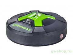 Насадка для очистки поверхностей для мойки высокого давления GREENWORKS 38 см 250 бар Greenworks 5201707