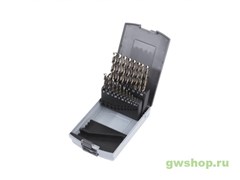 Набор сверл по металлу HSS-G Cobalt DIN338 Set Greenworks 4932352470 Набор сверл по металлу HSS-G Cobalt DIN338 Set Greenworks 4932352470