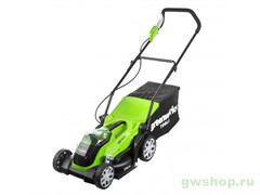 Газонокосилка аккумуляторная GREENWORKS G40LM35K2 NEW (c 1хАКБ 2 А.ч и ЗУ) Greenworks 2501907UA Газонокосилка аккумуляторная GREENWORKS G40LM35K2 NEW (c 1хАКБ 2 А.ч и ЗУ) Greenworks 2501907UA
