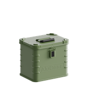 Алюминиевый ящик AluCase 40677-green 27л (аналог ZARGES)