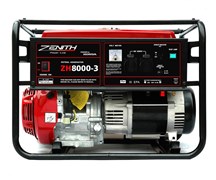Бензиновый генератор Zenith ZH8000-3